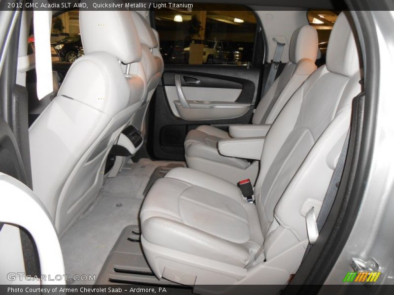Quicksilver Metallic / Light Titanium 2012 GMC Acadia SLT AWD