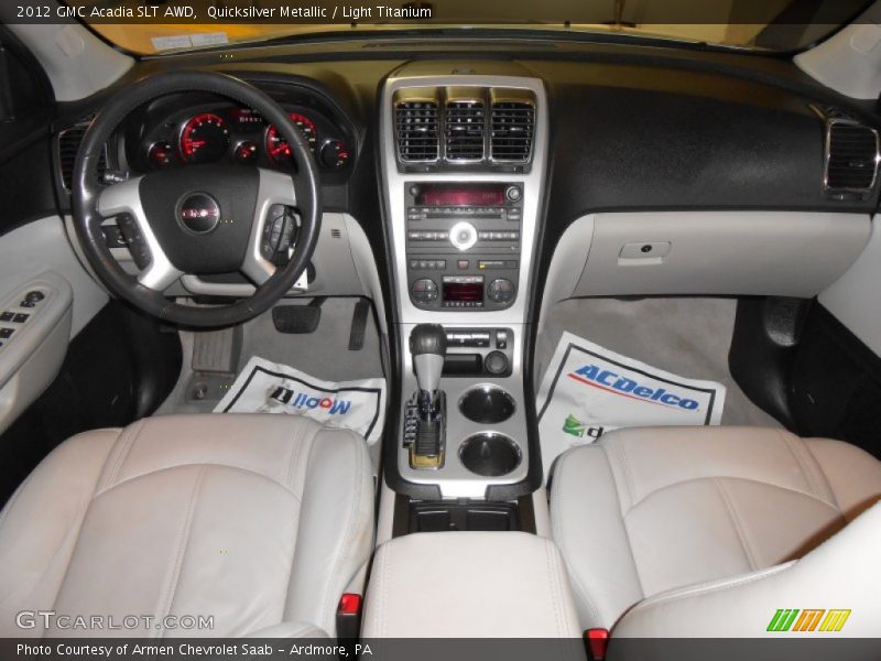 Quicksilver Metallic / Light Titanium 2012 GMC Acadia SLT AWD