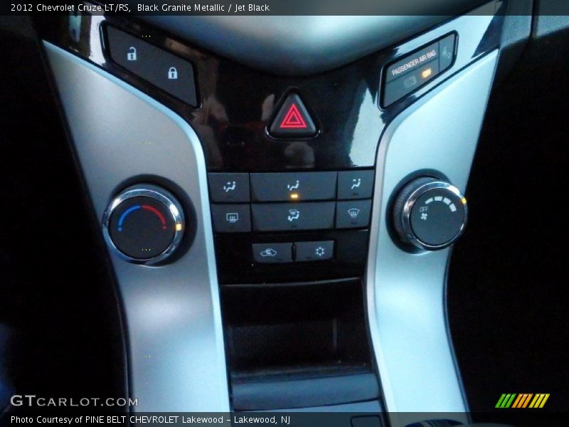 Black Granite Metallic / Jet Black 2012 Chevrolet Cruze LT/RS