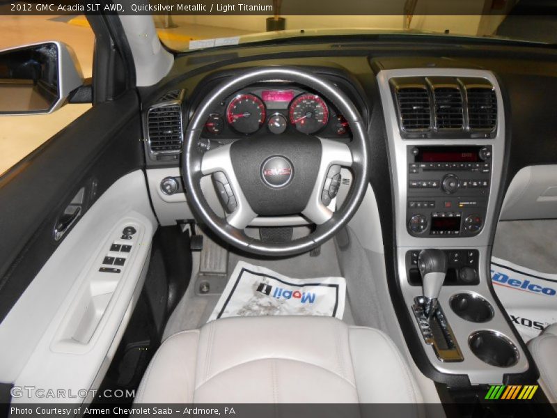 Quicksilver Metallic / Light Titanium 2012 GMC Acadia SLT AWD