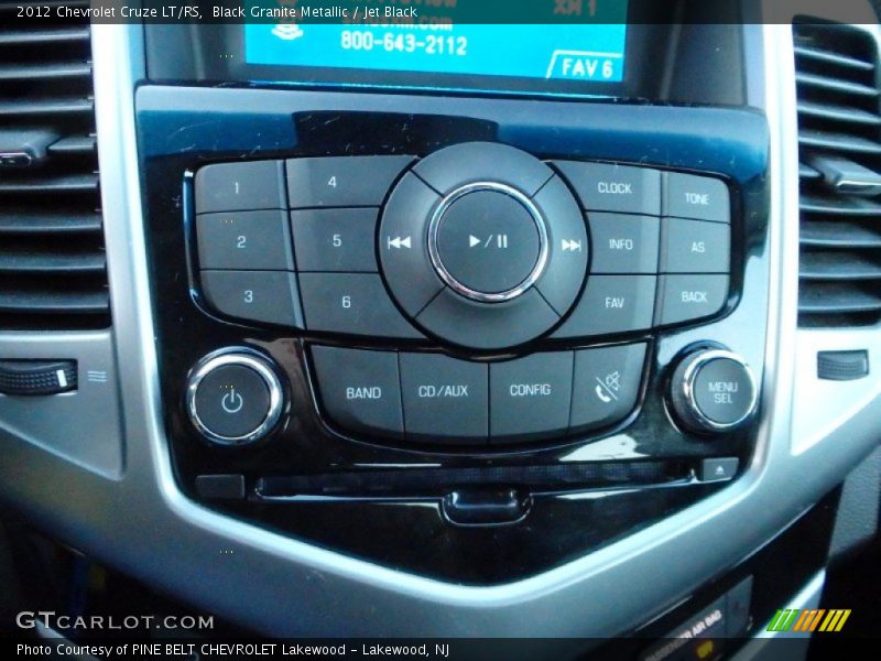 Black Granite Metallic / Jet Black 2012 Chevrolet Cruze LT/RS