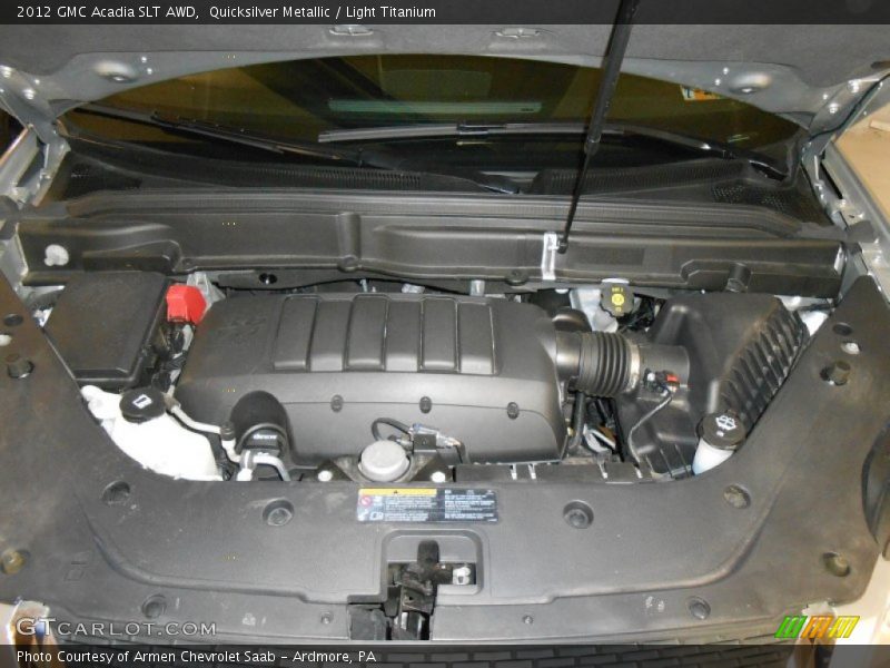 Quicksilver Metallic / Light Titanium 2012 GMC Acadia SLT AWD