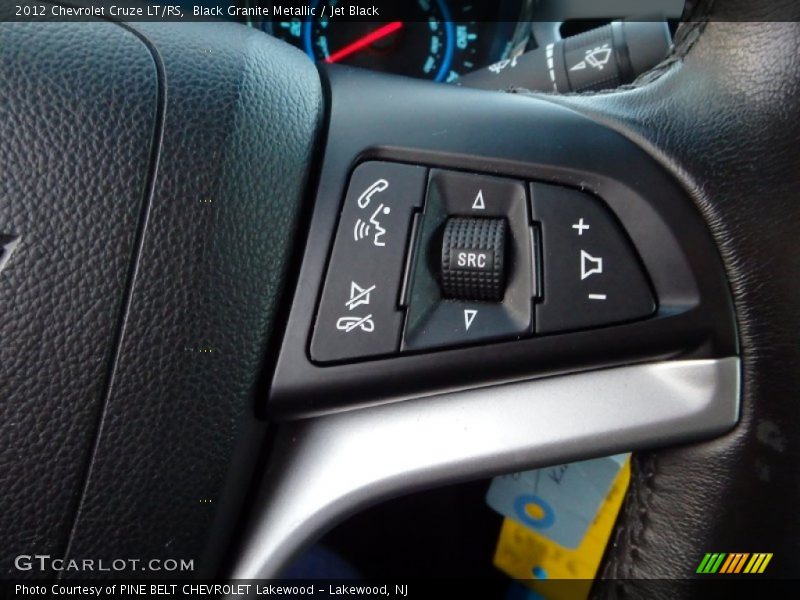 Black Granite Metallic / Jet Black 2012 Chevrolet Cruze LT/RS