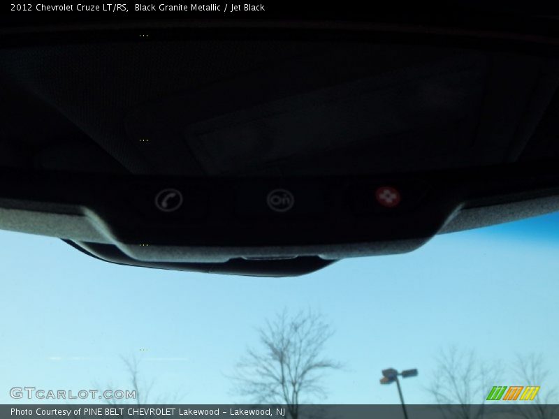 Black Granite Metallic / Jet Black 2012 Chevrolet Cruze LT/RS
