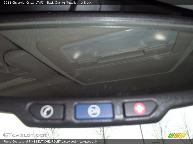 Black Granite Metallic / Jet Black 2012 Chevrolet Cruze LT/RS