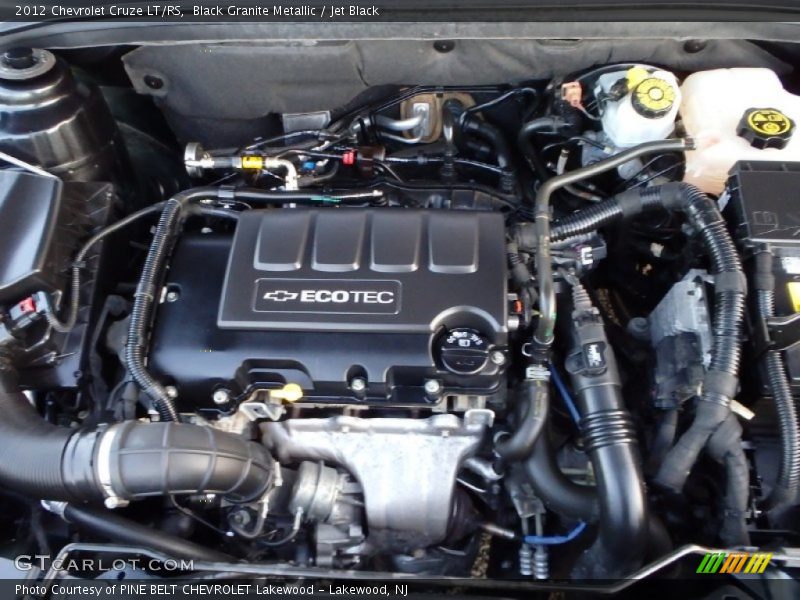 Black Granite Metallic / Jet Black 2012 Chevrolet Cruze LT/RS