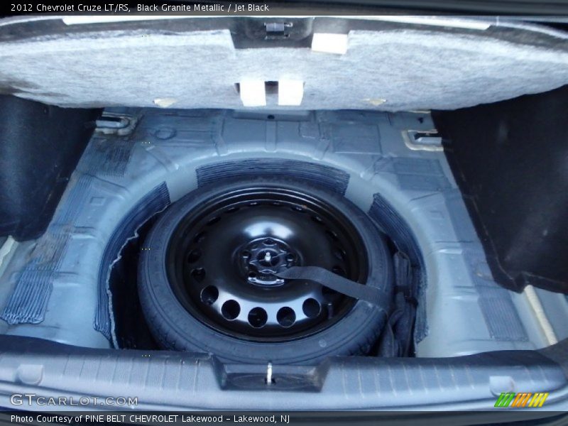 Black Granite Metallic / Jet Black 2012 Chevrolet Cruze LT/RS