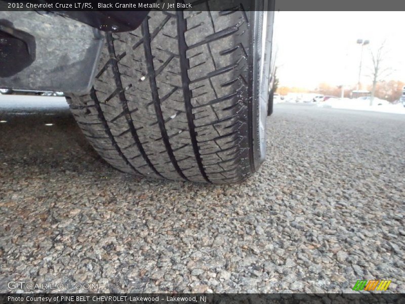 Black Granite Metallic / Jet Black 2012 Chevrolet Cruze LT/RS