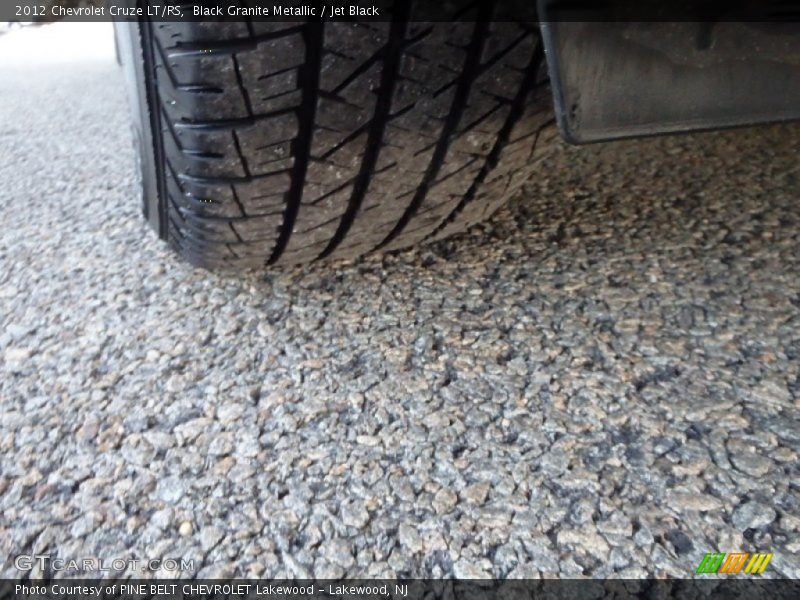 Black Granite Metallic / Jet Black 2012 Chevrolet Cruze LT/RS