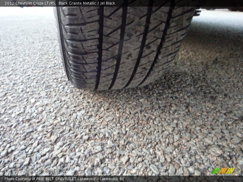 Black Granite Metallic / Jet Black 2012 Chevrolet Cruze LT/RS