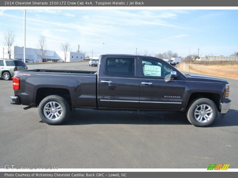 Tungsten Metallic / Jet Black 2014 Chevrolet Silverado 1500 LTZ Crew Cab 4x4