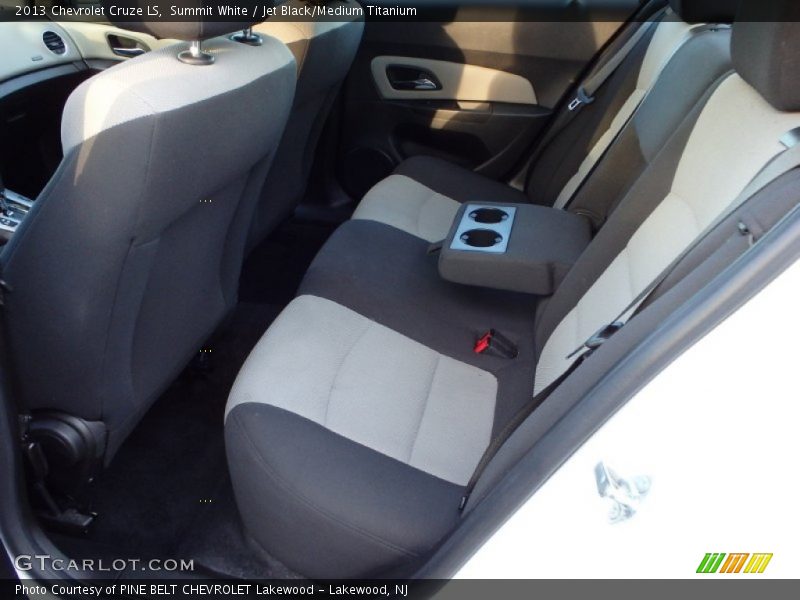Summit White / Jet Black/Medium Titanium 2013 Chevrolet Cruze LS