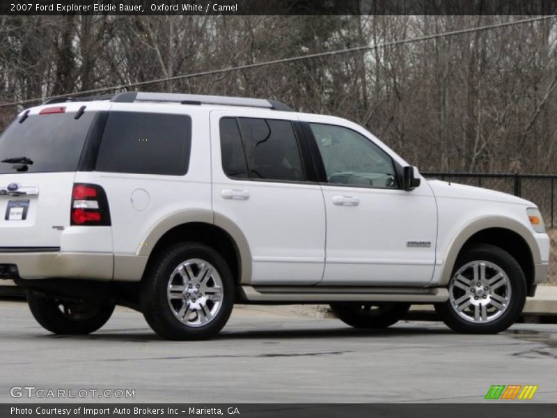 Oxford White / Camel 2007 Ford Explorer Eddie Bauer