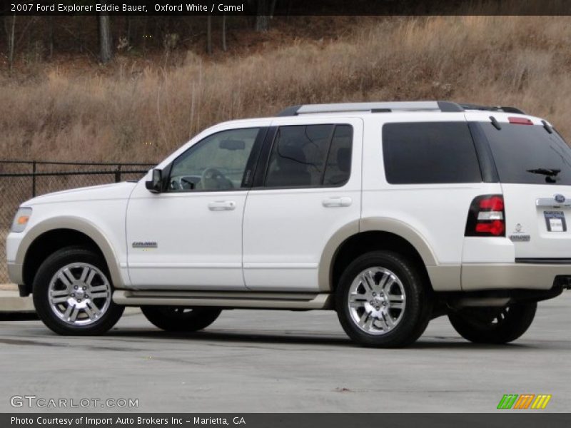 Oxford White / Camel 2007 Ford Explorer Eddie Bauer
