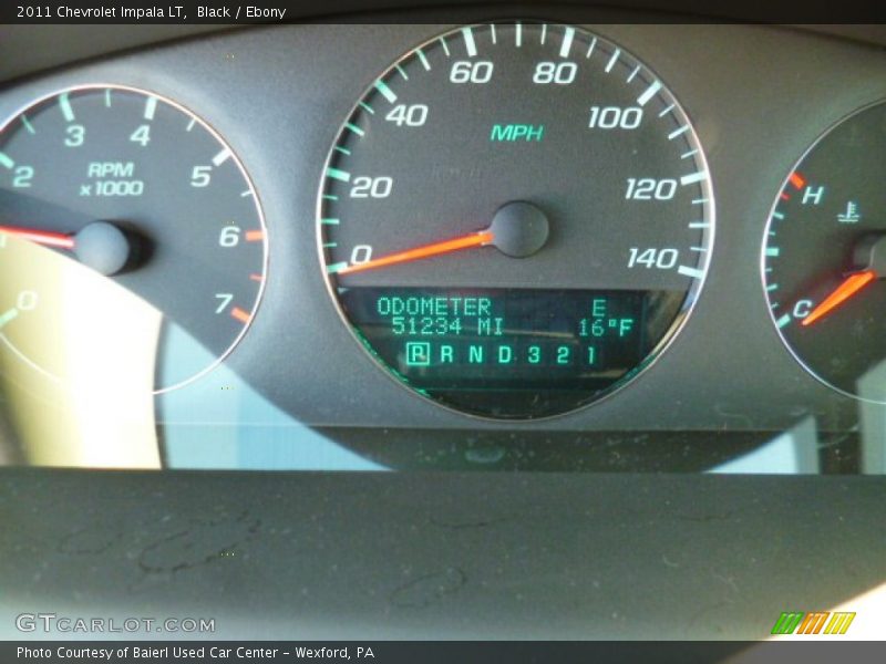 Black / Ebony 2011 Chevrolet Impala LT