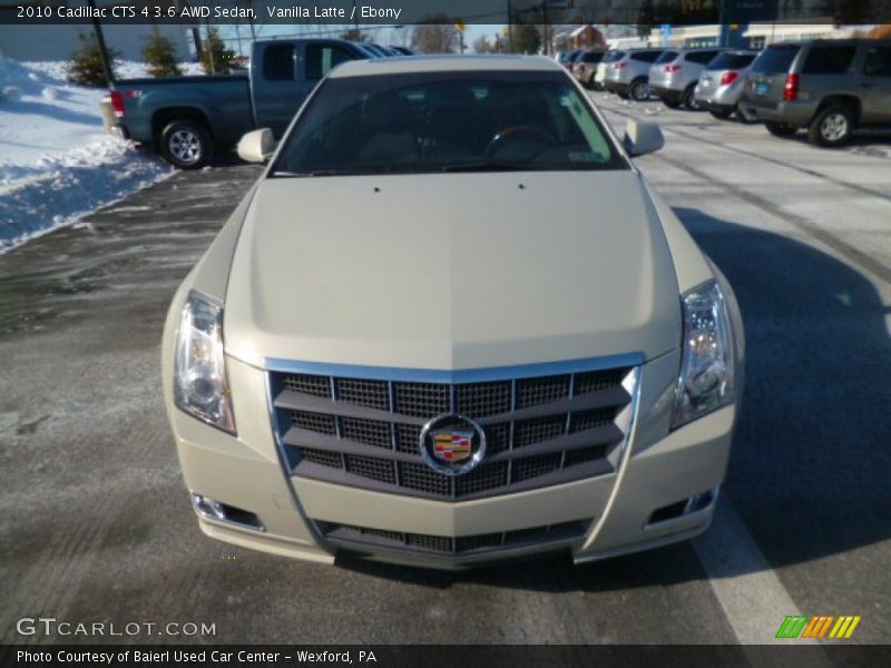 Vanilla Latte / Ebony 2010 Cadillac CTS 4 3.6 AWD Sedan