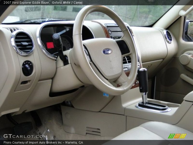 Dashboard of 2007 Explorer Eddie Bauer