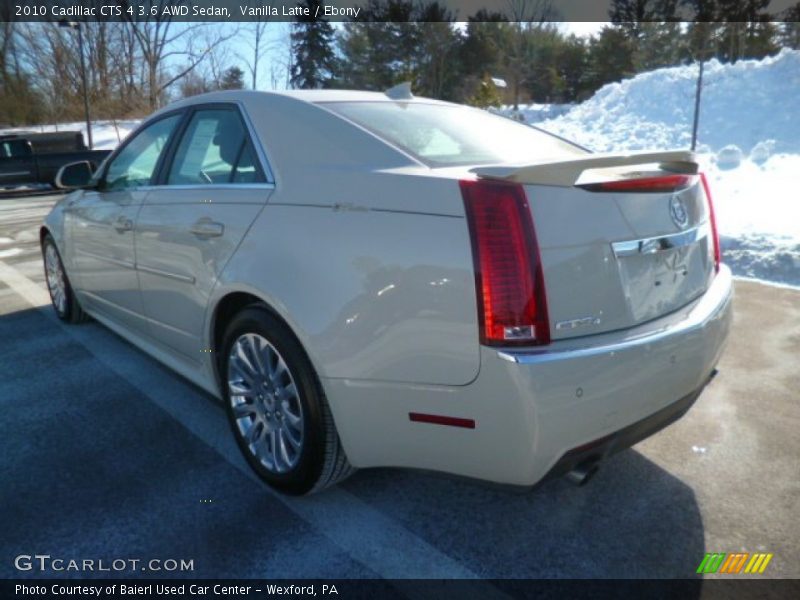 Vanilla Latte / Ebony 2010 Cadillac CTS 4 3.6 AWD Sedan