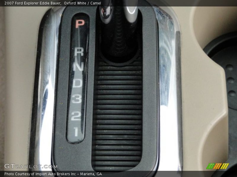 Oxford White / Camel 2007 Ford Explorer Eddie Bauer