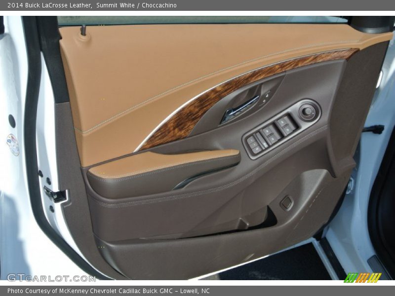 Summit White / Choccachino 2014 Buick LaCrosse Leather