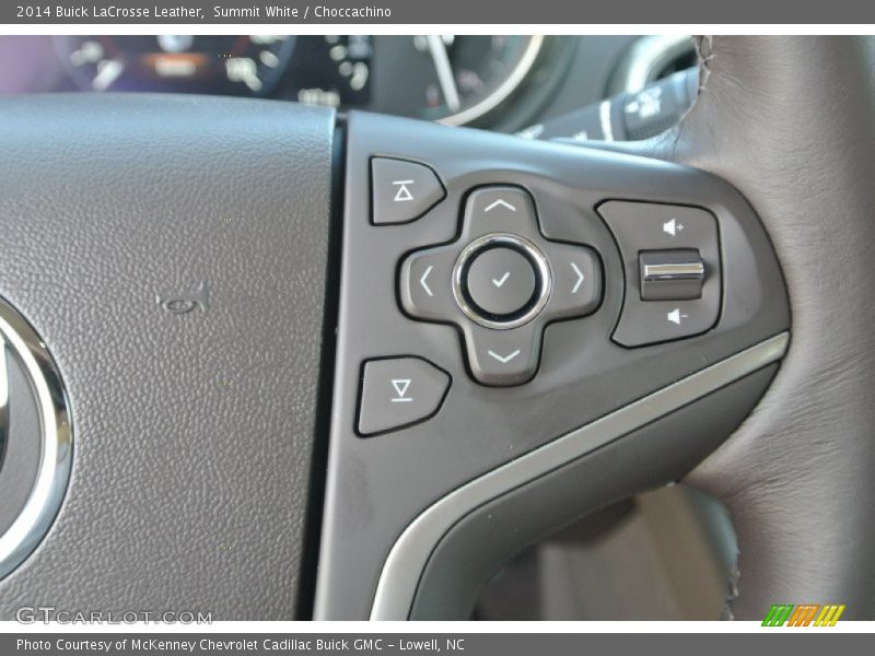 Summit White / Choccachino 2014 Buick LaCrosse Leather