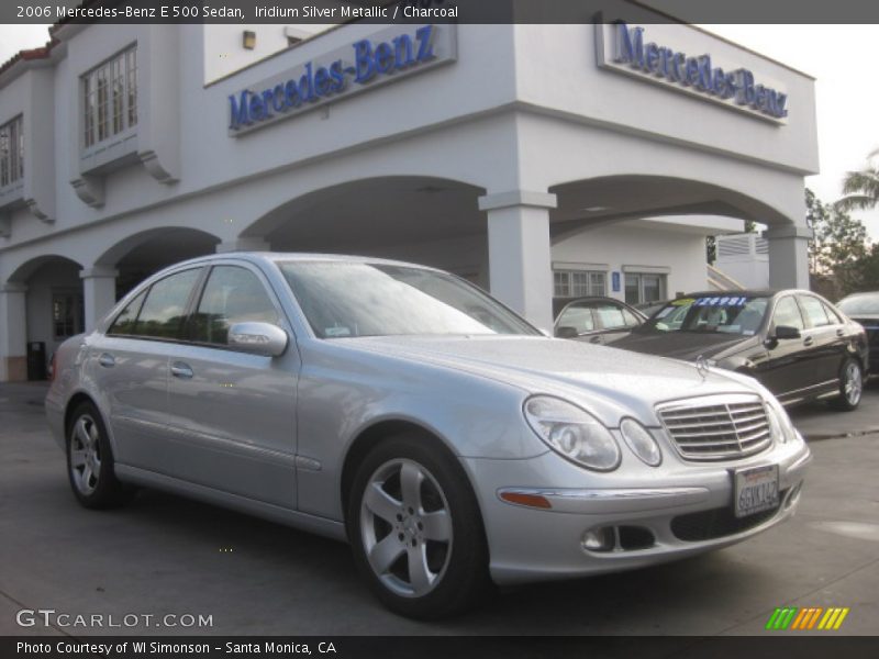 Iridium Silver Metallic / Charcoal 2006 Mercedes-Benz E 500 Sedan