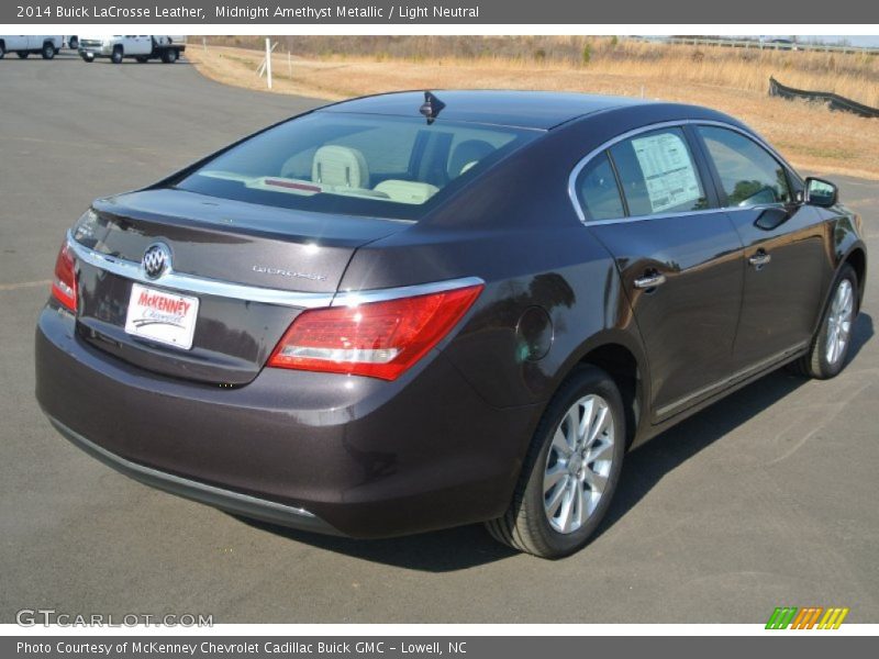 Midnight Amethyst Metallic / Light Neutral 2014 Buick LaCrosse Leather