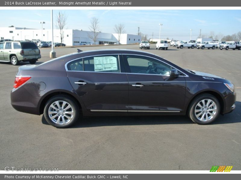 Midnight Amethyst Metallic / Light Neutral 2014 Buick LaCrosse Leather