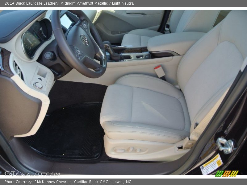 Midnight Amethyst Metallic / Light Neutral 2014 Buick LaCrosse Leather