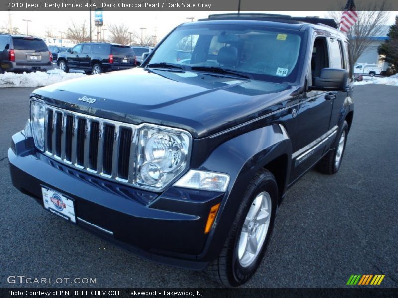 Dark Charcoal Pearl / Dark Slate Gray 2010 Jeep Liberty Limited 4x4