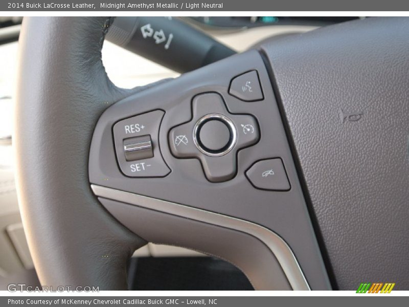Controls of 2014 LaCrosse Leather