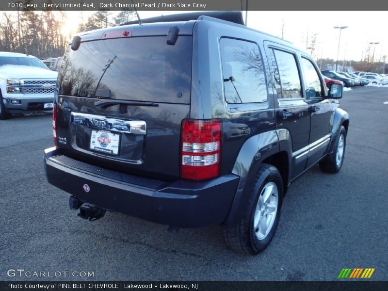 Dark Charcoal Pearl / Dark Slate Gray 2010 Jeep Liberty Limited 4x4