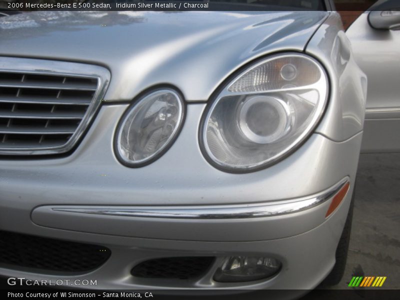 Iridium Silver Metallic / Charcoal 2006 Mercedes-Benz E 500 Sedan