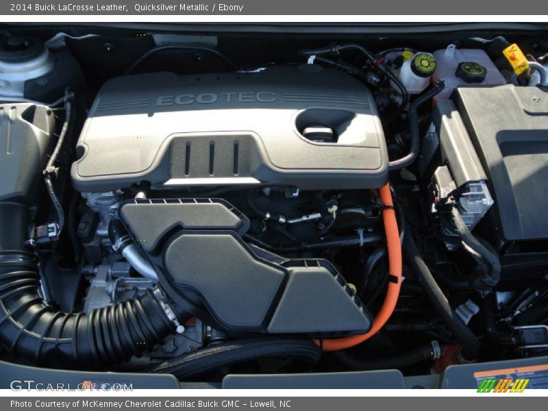  2014 LaCrosse Leather Engine - 2.4 Liter ECOTEC DI DOHC 16-Valve VVT 4 Cylinder Gasoline/eAssist Electric Motor