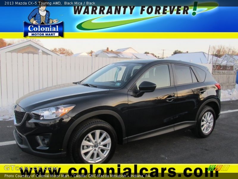 Black Mica / Black 2013 Mazda CX-5 Touring AWD