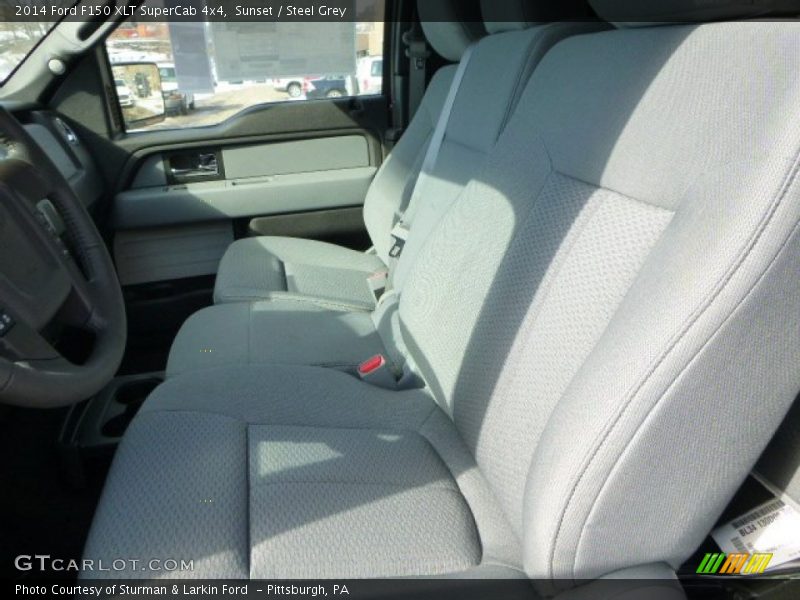 Front Seat of 2014 F150 XLT SuperCab 4x4