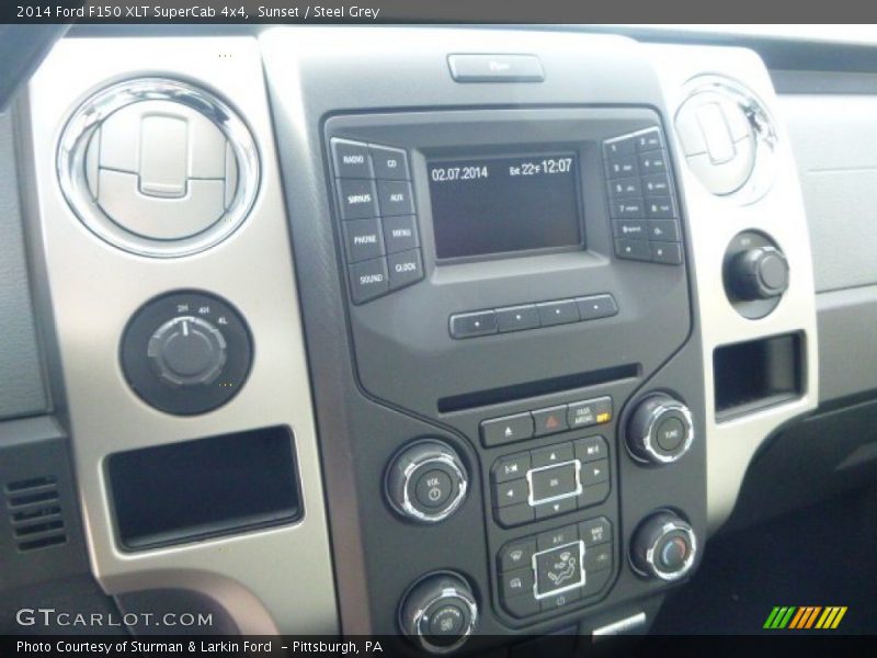 Controls of 2014 F150 XLT SuperCab 4x4