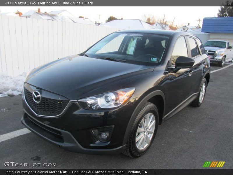 Black Mica / Black 2013 Mazda CX-5 Touring AWD
