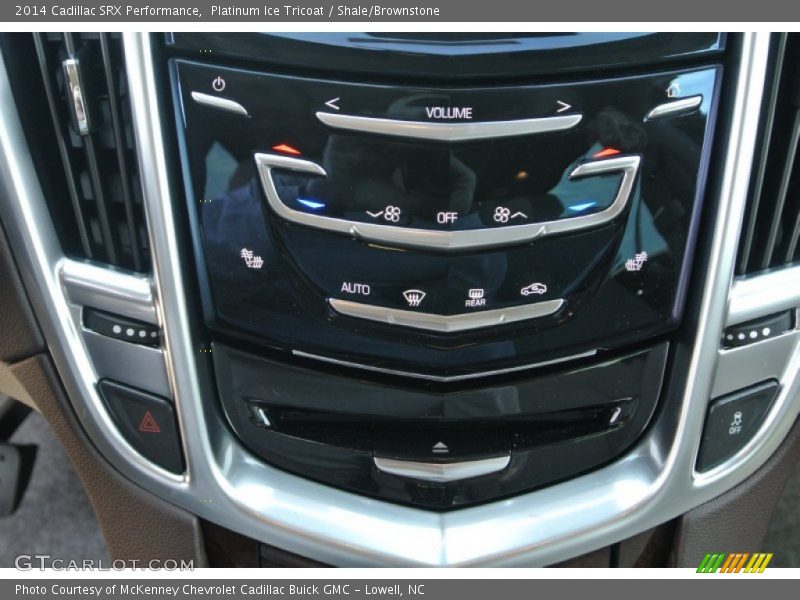 Platinum Ice Tricoat / Shale/Brownstone 2014 Cadillac SRX Performance