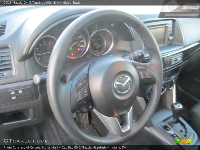 Black Mica / Black 2013 Mazda CX-5 Touring AWD