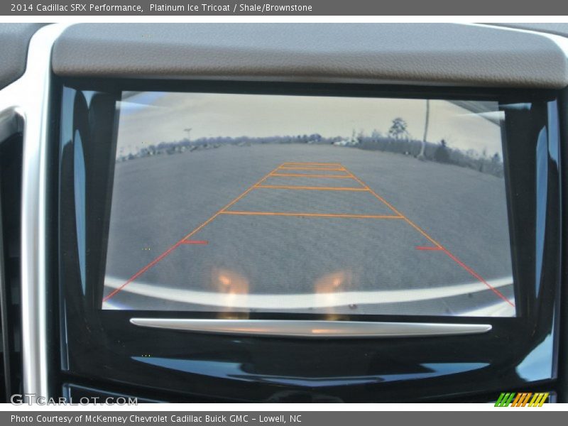 Platinum Ice Tricoat / Shale/Brownstone 2014 Cadillac SRX Performance