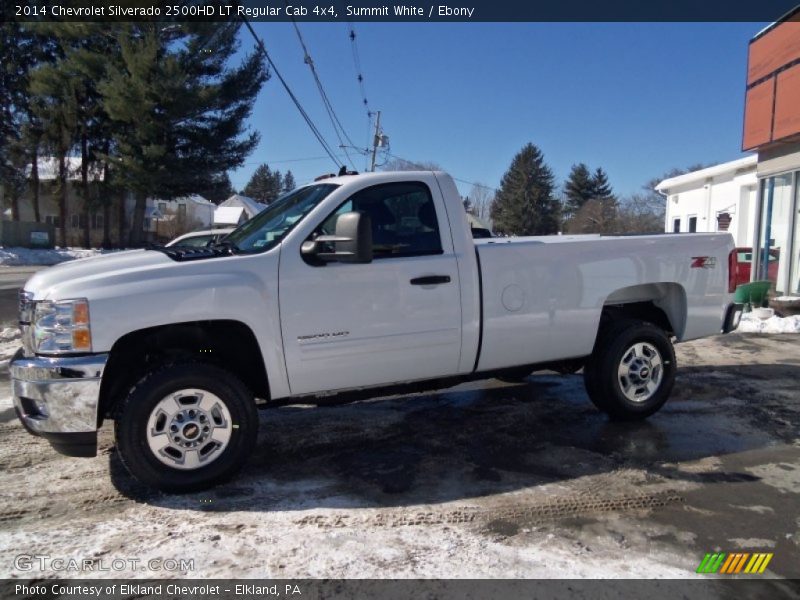 Summit White / Ebony 2014 Chevrolet Silverado 2500HD LT Regular Cab 4x4