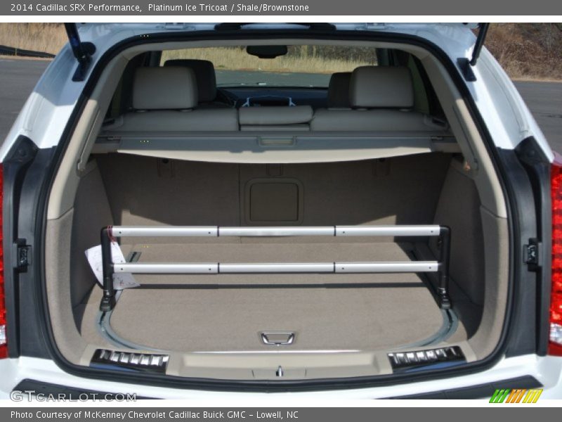 Platinum Ice Tricoat / Shale/Brownstone 2014 Cadillac SRX Performance