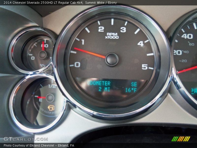 Summit White / Ebony 2014 Chevrolet Silverado 2500HD LT Regular Cab 4x4