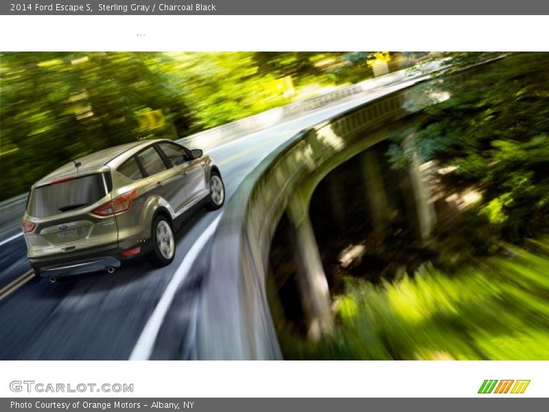 Sterling Gray / Charcoal Black 2014 Ford Escape S