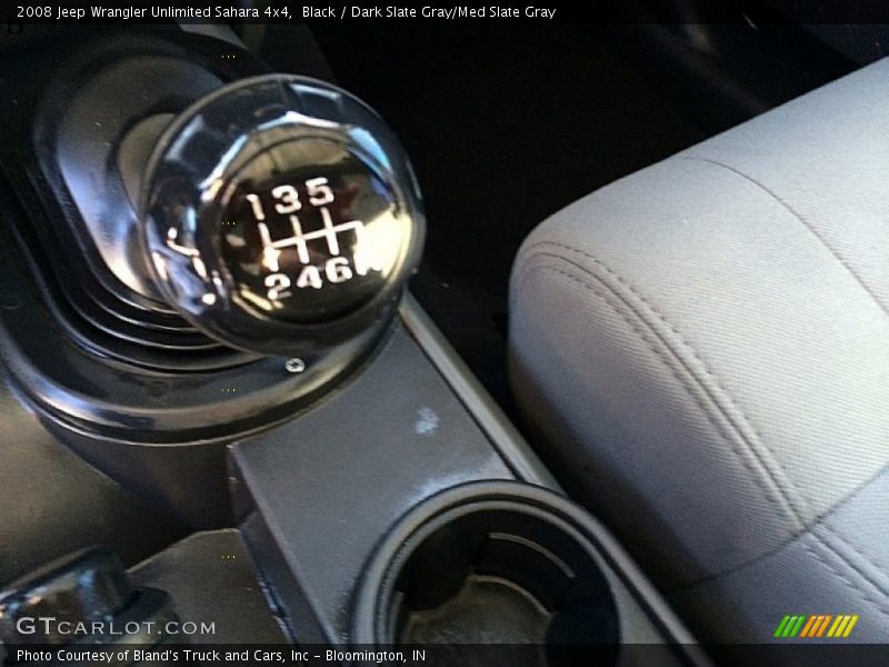 Black / Dark Slate Gray/Med Slate Gray 2008 Jeep Wrangler Unlimited Sahara 4x4