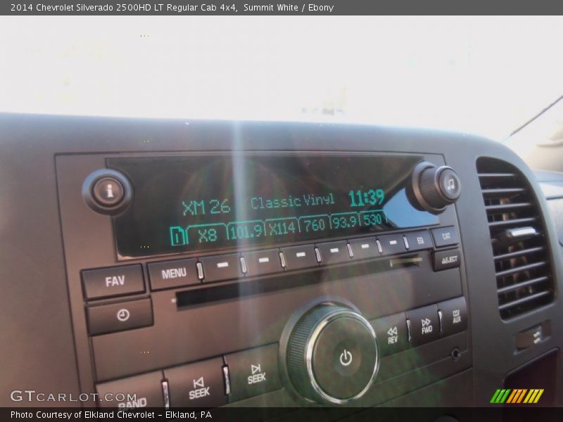 Summit White / Ebony 2014 Chevrolet Silverado 2500HD LT Regular Cab 4x4