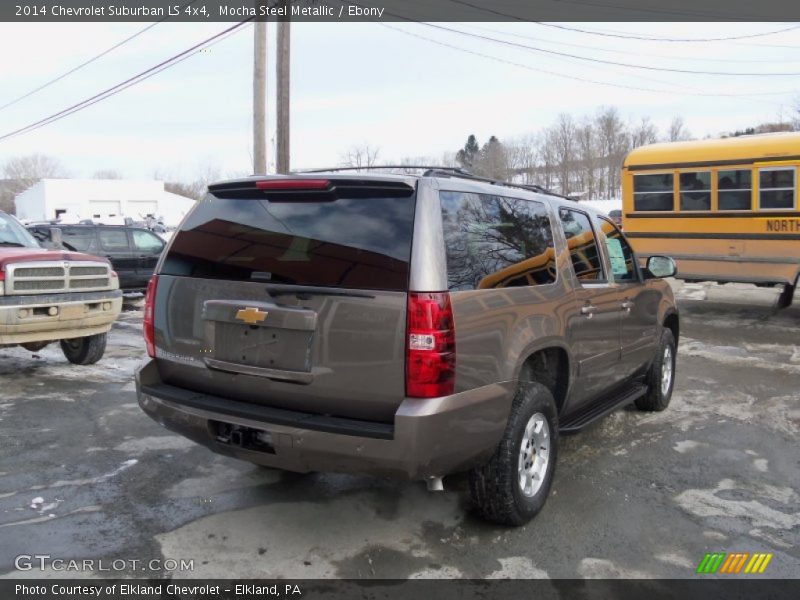 Mocha Steel Metallic / Ebony 2014 Chevrolet Suburban LS 4x4