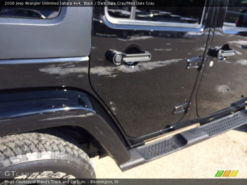 Black / Dark Slate Gray/Med Slate Gray 2008 Jeep Wrangler Unlimited Sahara 4x4