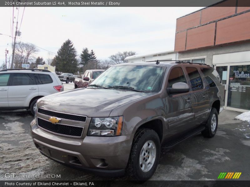 Mocha Steel Metallic / Ebony 2014 Chevrolet Suburban LS 4x4
